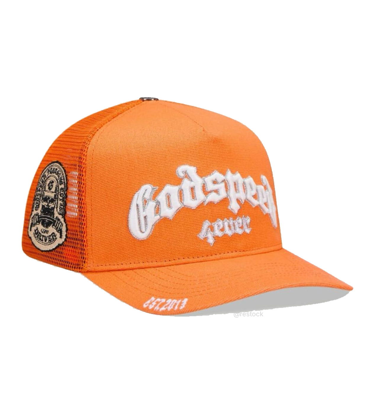 Godspeed Forever Trucker Hat Citrus Orange