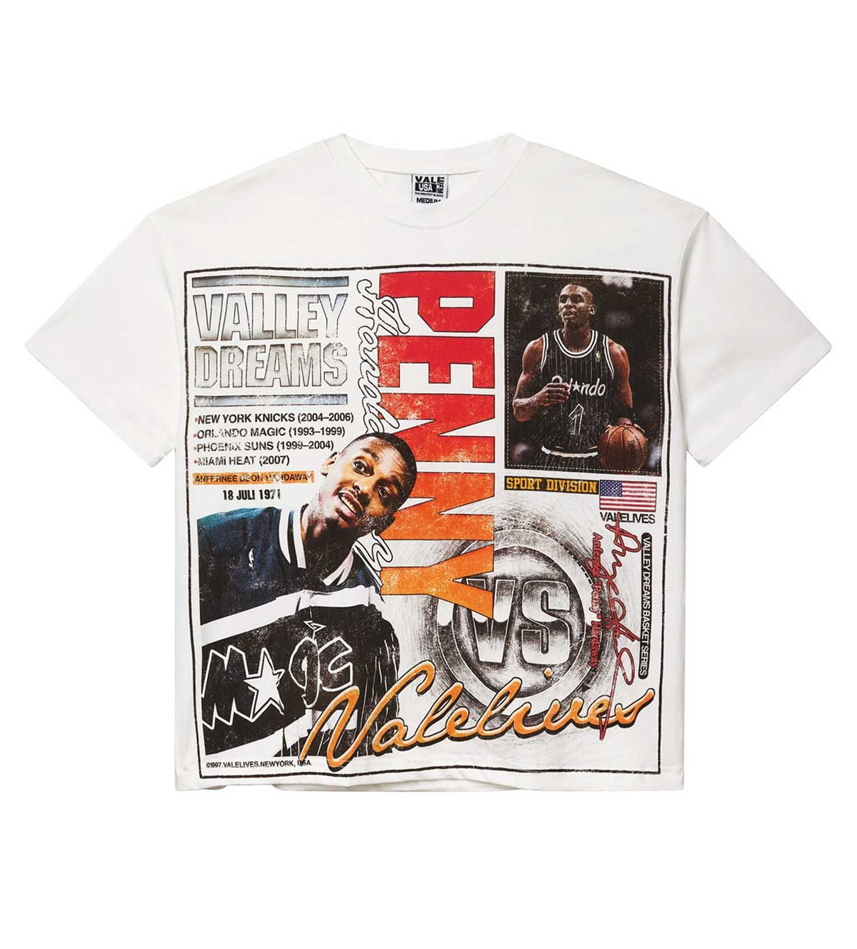 Vale Forever Penny Tee White
